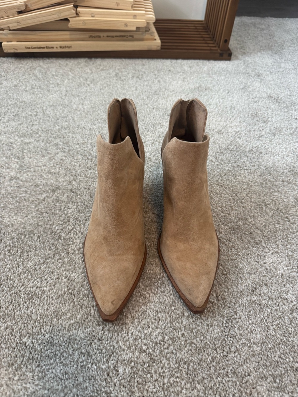 Vince Camuto Gigietta Tortilla Suede Bootie